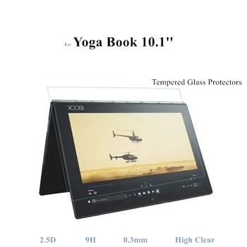 Jogos Knyga Stiklo Apsaugos Lenovo YogaBook 10.1 Grūdintas Stiklas Ekrano Apsaugų, 2.5 D Aukštos Aišku, Anti Nulio