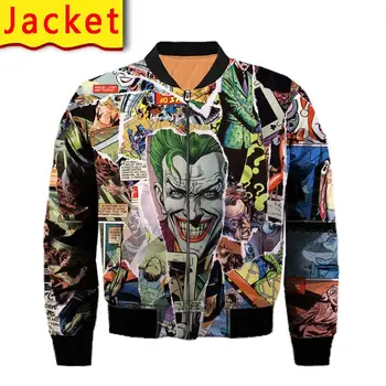 Joker hoodies palaidinės 3d spausdinimo vyrų harajuku puloveris juokinga kelnės švarkas streetwear tee marškinėliai anime drabužius antklodė