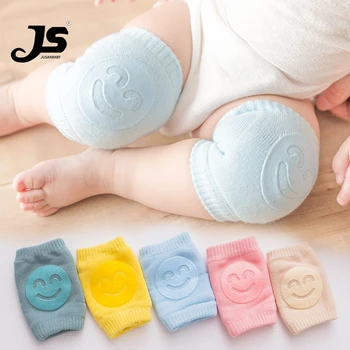 Jusanbaby Kūdikių neslidus nuskaitymo kelio pagalvėlės kūdikio Kojų šildytuvus kūdikio šypsena veide alkūnės pagalvėlės antkelius unisex antkelius