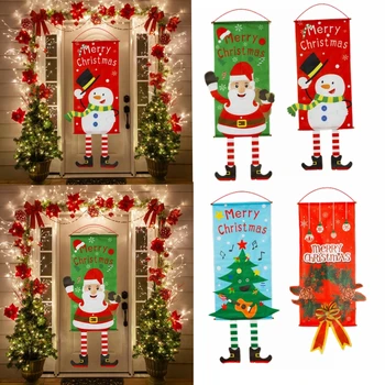 Kalėdų Durų Reklama Kalėdų Dekoracijas Namų Linksmų Kalėdų Veranda Kabinti Ornamentu Kalėdos Naujųjų Metų Dovanos Navidad 