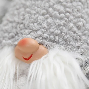Kalėdų Elf Apdaila Rankų Darbo Pliušinis Sėdi Gnome Švedijos Tomte Lėlės Žaislas Papuošalai