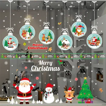 Kalėdų Lipdukas Snaigės Lango Lipdukas Kalėdų Sienų Lipdukai Kambario Sienų Lipdukai Kalėdų Dekoracijas Namuose Naujųjų Metų 2021