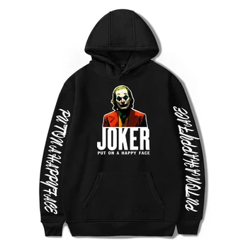 Karšto Pardavimo Joker Hoodies Vyrams, Moterims Palaidinės Mados Atsitiktinis Hoodie Rudenį Puloveriai Harajuku Joker Hip-Hop Streetwear Viršūnes Visiškai