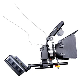 Kišeninis DSLR Fotoaparatas Narve Stabilizatorius Video Kamera Steadicam Stabilizatorius su Rankena Viršuje, Rankena Sony A6000/A6300/A6500