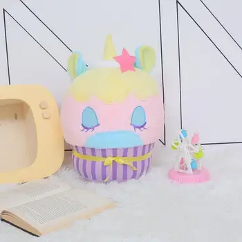Kūrybos Naujas Dizainas Vienaragis Klasikinis Minkštas Pyragas Vienaragis Pagalvę Vaikams Pliušinis Lėlės Žaislas, Vaikas Dovana