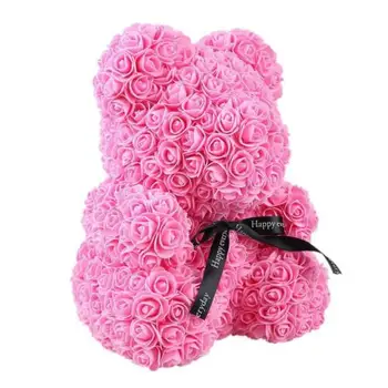 Mados 40cm 25cm Kietas Romantiškas Mielas Rose Turėti Gėlės, Vestuvių Dekoravimas Šaliai Valentino Dienos Dovanos Draugei