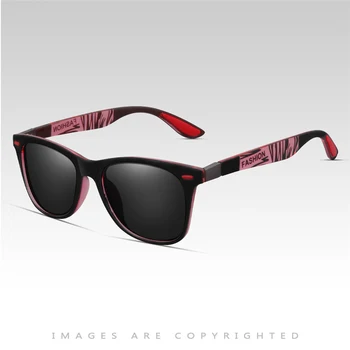 Mados naujų poliarizuota vyriški akiniai nuo saulės aikštėje UV400 padengtas ponios akiniai klasikiniai, retro prekės sporto vairavimo akiniai nuo saulės