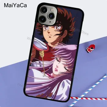 MaiYaCa Anime Saint Seiya Atveju iphone, 12 mini Pro 11 Max X XR XS MAX 6S 7 8 Plus SE 2020 Galinį Dangtelį Shell