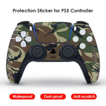 Maskuojanti Odos Įklija, PS5 Valdiklio atsparus Vandeniui Scratchproof Dangtis Sony Playstation5 Gamepad Kreiptuką Žaidimas Priedai