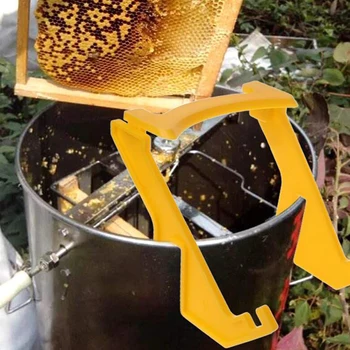 Medus Kibirą Laikiklis Plastikinis Medaus Kibiras Stovi Paramos Aukštos Kokybės Karšto Pardavimo Bitininkystės Įrankių Geltona Medaus Bakas 1 Vnt