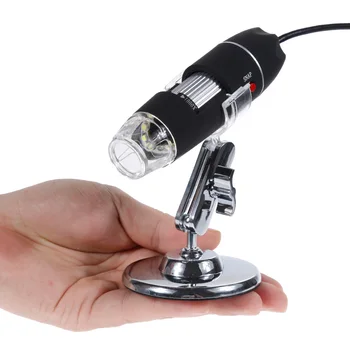 Mega Pikselių 500X 1000X 1600X 8 LED Skaitmeninį USB mikroskopą, skaitmeninis Microscopio didinamasis stiklas Elektroninių Stereo USB Endoskopą Fotoaparatas