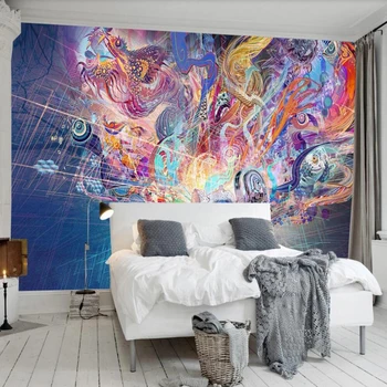Milofi užsakymą tapetai, freskos Europos modernus minimalistinis retro smegenų skylę abstrakčios fono sienų apdaila sienų tapetai