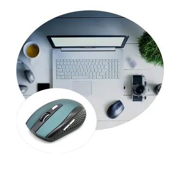 Mini bevielė Pelė Optinė Kompiuterio Pelė, USB Imtuvas, Ergonomiškas USB Peles Mac Desktop Laptop Notebook