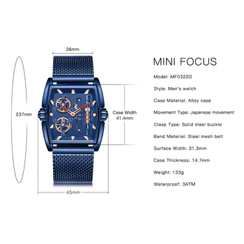 MINI DĖMESIO Mens Watches Kūrybos Stiliaus Dizaino Laikrodžių Prekės ženklo Prabangių Laikrodžių Mens 2020 Kvarco Mados Riešo Žiūrėti Relogio Masculino