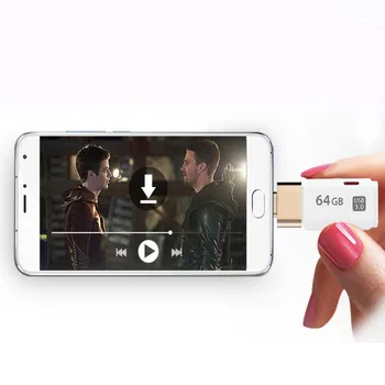Mini Micro USB OTG Adapteris Keitiklis Samsung