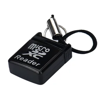MINI Super Speed USB 2.0 Micro SD/SDXC TF Kortelių Skaitytuvo Adapteris Didelės Spartos Mini USB 2.0 Micro SD TF T-Flash Atminties
