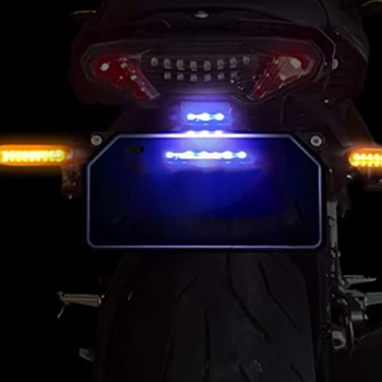 Motociklo Universalus Sparnas Eliminator Kit Motociklo Licenciją Plokštelės Laikiklis Honda Kawasaki Yamaha KTM Suzuki, Ducati