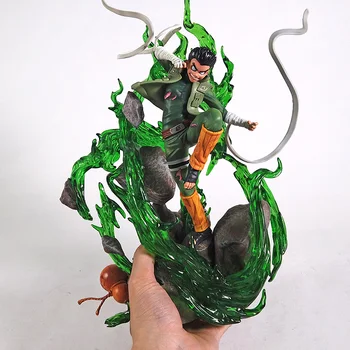 Naruto Shippuden Rock Lee Aštuonių Vartai 1/7 Dažytos PVC Pav Kolekcines Modelis Žaislas