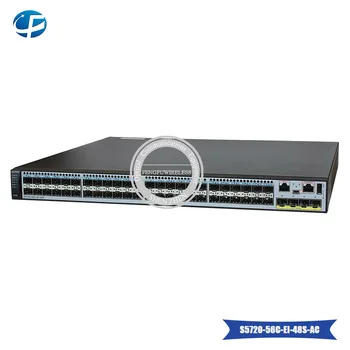 Nauja Hua wei S5720 perjungiklis S5720-56C-EI-48S-AC 48port Gigabit Ethernet SFP Layer 3 Tinklo Jungiklio, S5720-56C-EI-48S-AC