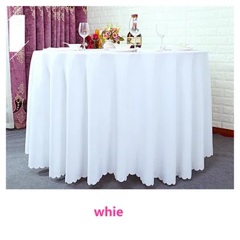 Nauja staltiesė banketų dekoravimas staltiesė apskritojo stalo padengti audiniai satino audinio vestuvių stalo staltiesė namuose