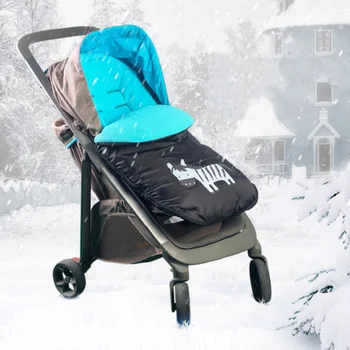 Naujas Atvykimo Kūdikių Žiemą Šiltas Miegmaišis Paketas Bebe Vaikai Footmuff Už Vežimėlio Priedai Miego Maišas Už Suvystyti Naujagimiai,