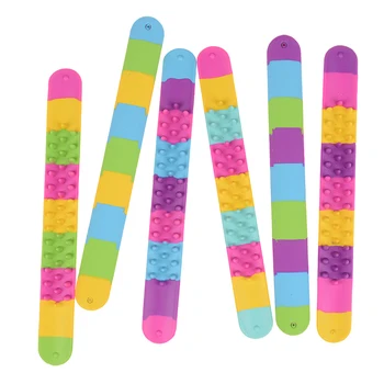 Naujas Kovos Su Streso Žaislų Smaigalys Fidget Apyrankę Vaikams Partijos Naudai Jutimo Žaislas Smailas Slap Apyrankę Antistress Autizmas Nerimas