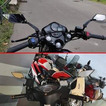 Naujas Motociklo Veidrodėlis išoriniai Veidrodėliai Galinio vaizdo Išgaubtas Veidrodis Honda CB 300F 500F CBR600RR CBR929RR CBR954RR CB1000R Priedai
