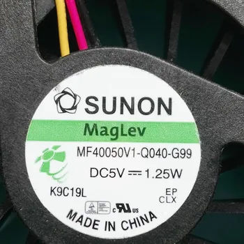 Naujas originalus cpu ventiliatorius Sunon MF40050V1-Q040-G99 DC 5V 1.25 W laptop cpu aušinimo ventiliatoriaus aušintuvas