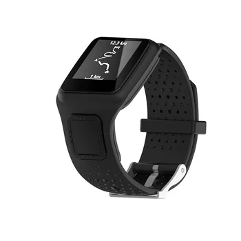 Naujas Premium Silikono Watchbands Keičiamos Diržo Dirželio TomTom Multi-Sport/Runner/Širdies Smart Watch Priedai