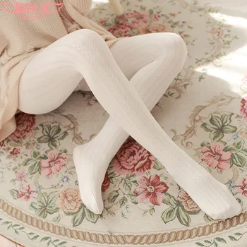 Naujas Šiltas siamo Kojinės Seksualus, Moterų Žiemos Kawaii Modelis Liesas Šiltas Aksomo Ruožas Socking