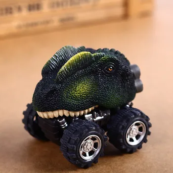 Nauji Kids Žaislų, Animacinių Filmų Dinozaurų Galinės Automobilio Modelio, Mini Žaislas Automobilių Vaikams Dovanų Įdomių Unikalių Švietimo Žaislai
