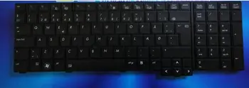 Naujo Nešiojamojo kompiuterio klaviatūra HP EliteBook 8740p 8740w serijos QWERTY NORVEGŲ/DANŲ/ŠVEDŲ/SUOMIŲ/ŠIAURĖS išdėstymas