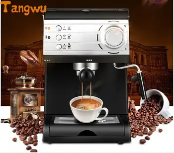 Nemokamas pristatymas naujos espreso kavos aparatas naudotis komercinio pusiau automatiniai momentiniai garo dukart įkrauti