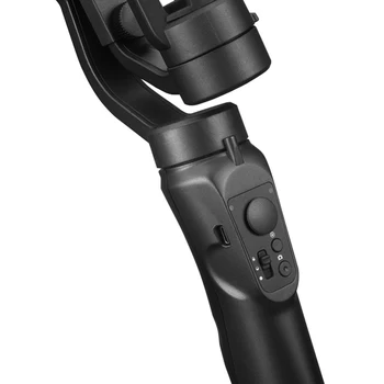 Nešiojamų 3-Ašis Nešiojamą Selfie Stick Tvirtos ABS Gimbal Stabilizatorius Stabilus, Reguliuojamas Mobiliojo Telefono 291x 120x50 MM EM88