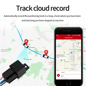 Nešiojamų GPS Tracker MV720 Automobilių Sekimo Relei GPS Tracker Anti-theft Realiu Laiku Aptikimo Signalizacijos Anti-Lost Signalizacija Locator