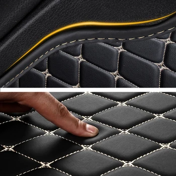 Odos Automobilio grindų kilimėliai Alfa Romeo Stelvio 2017 2018 Custom auto pėdų Pagalvėlės automobilių kilimų dangtis