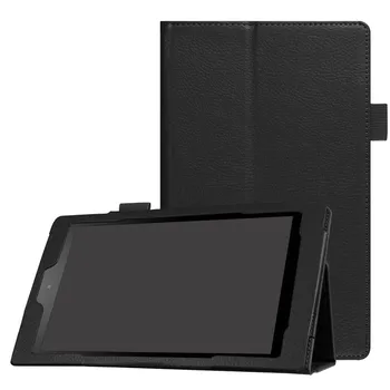 Odos Tablet Atveju Turėtojas Folio Stand Padengti Odos Amazon Fire HD 8 colių (6th Gen, 2016 m.) 20M Lašas Laivybos