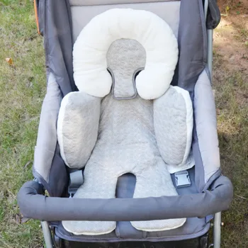 Organinės medvilnės vežimėlio pagalvėlės,vaikai krepšelį sėdynės , medvilnės įdaryti minkšti ir sveiki vaikai sėdėti sėdynės, nešiojamų lengvas padas
