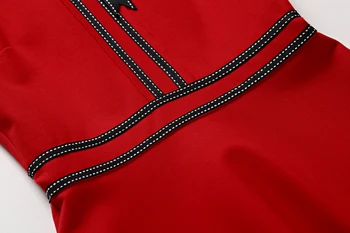 Orgreeter Naujas Ponios Mados Raudona Kalėdų Dress 2017 Vestidos Ukrainos Juodosios Moterys Šalis Suknelė Žiemos Suknelės Skraiste Femme Jenner