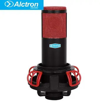 Originalus Alctron X50B Profesinės Didelių Diafragma Studija Kondensatoriaus Mikrofonas su nuimamas POP filtras.