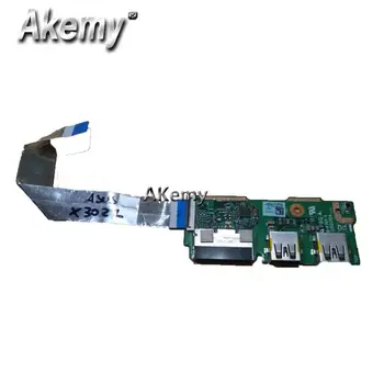 Originalą Asus X302L X302LJ X302LA KIETASIS DISKAS HDD VALDYBOS X302LA/LJ_HDD REV 2.0 USB, SDcard reader valdybos X302LA/LJ_IO Jungtys