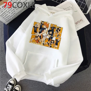 Oya Oya Oya Haikyuu hoodies vyrų spausdinti plius dydis Korėja streetwear vyrų bliuzono drabužių Korėja harajuku