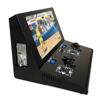 Pagaminta kinijoje Šeimos Profesionalus klasikinis metalo mini arcade simuliatorius darbalaukio vaizdo žaidimų konsolės mašinos,Mini arcade mašina