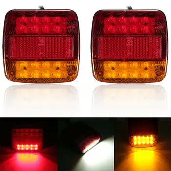 Pakaitinės LED galinius žibintus Reikmenys, Sunkvežimių+ABS Smūgiams Super šviesus