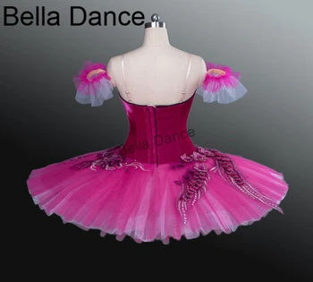 Paquita Ballerina WomenSugar Plum Fairy Tamsiai Rausvos Don Kichotas Pokytis Profesionalios Balerinos Tutu Suknelė BT9040