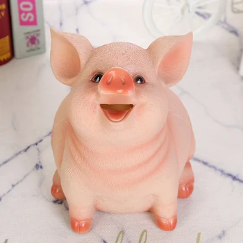 Piggy piggy bank piggy bank taupyklė animacinių filmų kiaulių žaislų kiaulių metų dovana