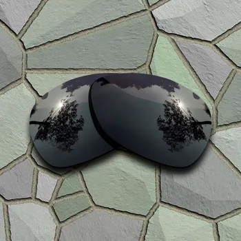 Pilkas Black&Bronzos Ruda Akiniai nuo saulės, Poliarizuoti Pakeitimas Objektyvai už Oakley Optinio 2012