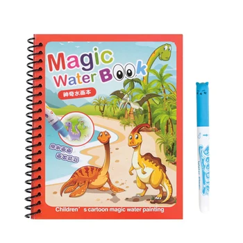 Plastikinių Vandens Spalvinimo ir Piešimo Knyga Doodle Knygos Pradžioje Mokymosi Vaikai Ankstyvojo Mokymosi Prekes Vaikams Dovanų