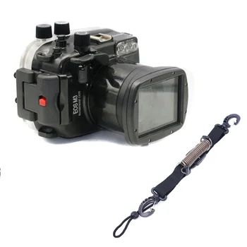 Povandeninis Vandeniui Korpusas Nardymo Atveju Fotoaparatas Canon EOS M3 EOS-M3 III Kamera, tinka 18-55mm objektyvas, Greitas Išleisti Ritė Virvelės