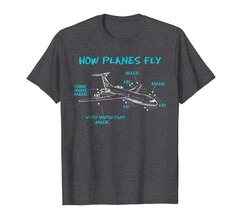 Prekės Vyrų Marškinius, Kaip Lėktuvų Skristi Juokinga Aeronautikos Inžinierius Inžinerija Marškinėliai